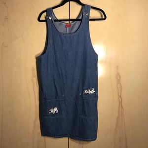101 Dalmatians Disney Embroidered Denim Dress